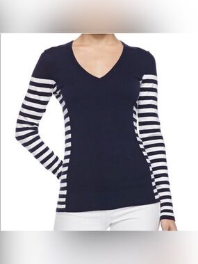Lilly Pulitzer Striped Adelaide Hourglass Sweater.  Sz S